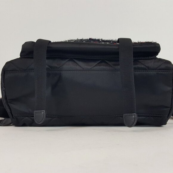 Chanel Multicolor Black Quilted Nylon Tweed Astronaut Essentials Backpack Bag - Picture 5 of 9